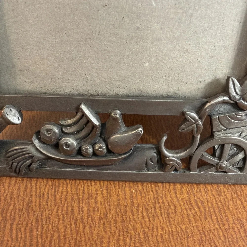 Pewter Ivy Garden Theme Photo Frame 4x6